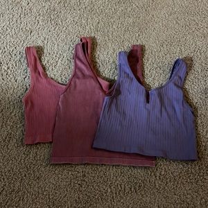 Lot of 3 | Forever 21 Unlined Cropped Bralettes